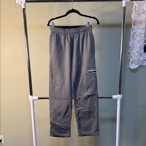 Reebok Black and White Sweatpants